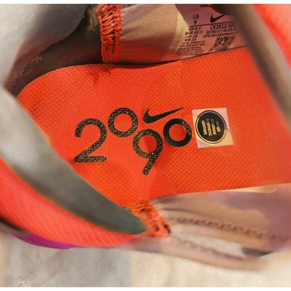 NEW! Nike Air Max 2090 Iced Lilac Retro Futurism Running Shoes, 9 - Picture 9 of 10